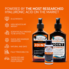 TRIXSYN hyaluronic acid liquid for dogs enables easy dosing and absorption.