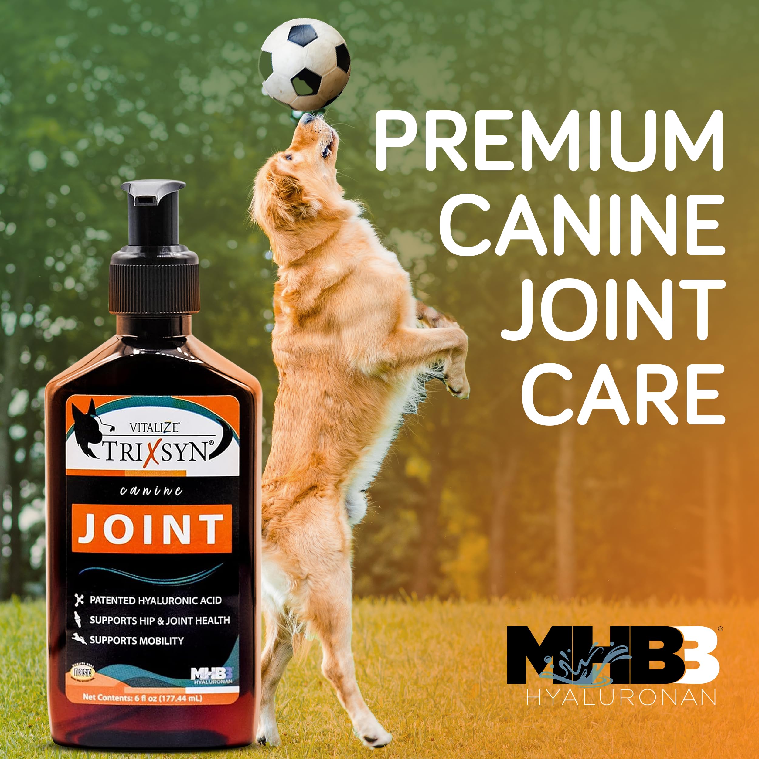 Multiple breeds use TRIXSYN as a safe natural alternative for joints.