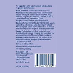 TrizCHLOR 4 Shampoo bottle for cats, soothing cleanse for fur coats.