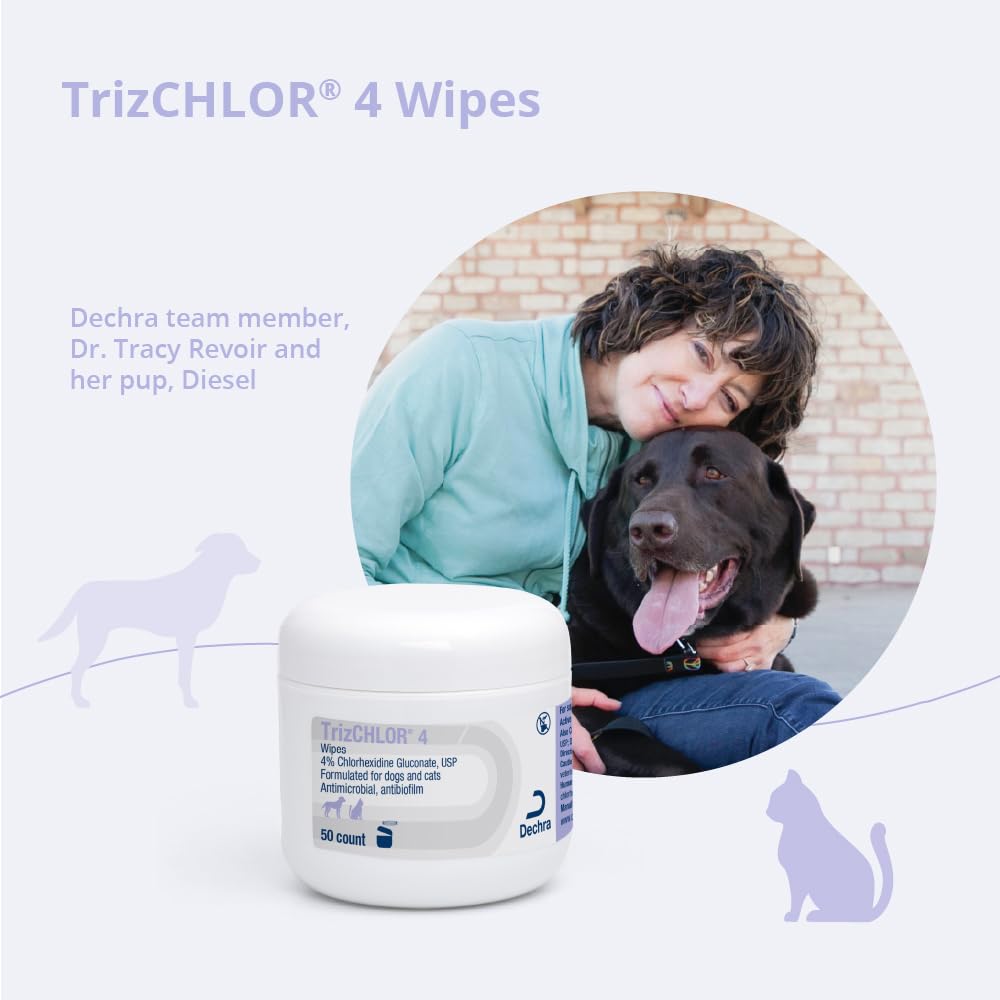 TrizCHLOR 4 Wipes made in USA image emphasizes quality and origin