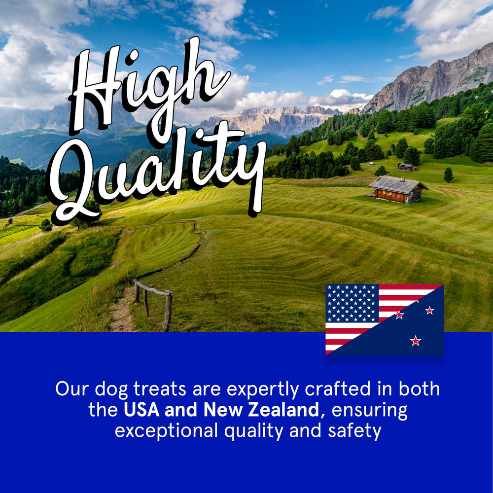TRMC 12oz bag of lamb jerky treats, convenient snack
