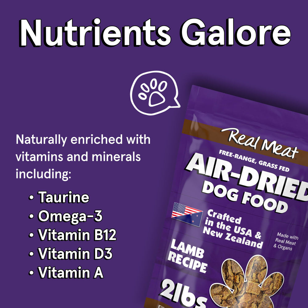 TRMC 2lb bag of real meat dog food showcasing USA-crafted quality.