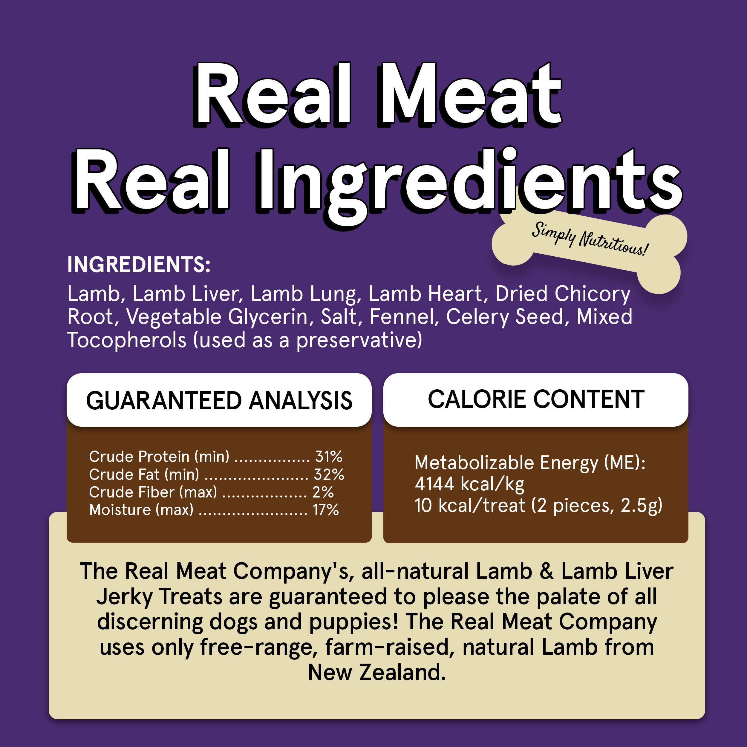 TRMC Free-range lamb protein: responsibly sourced flavor your dog may adore.