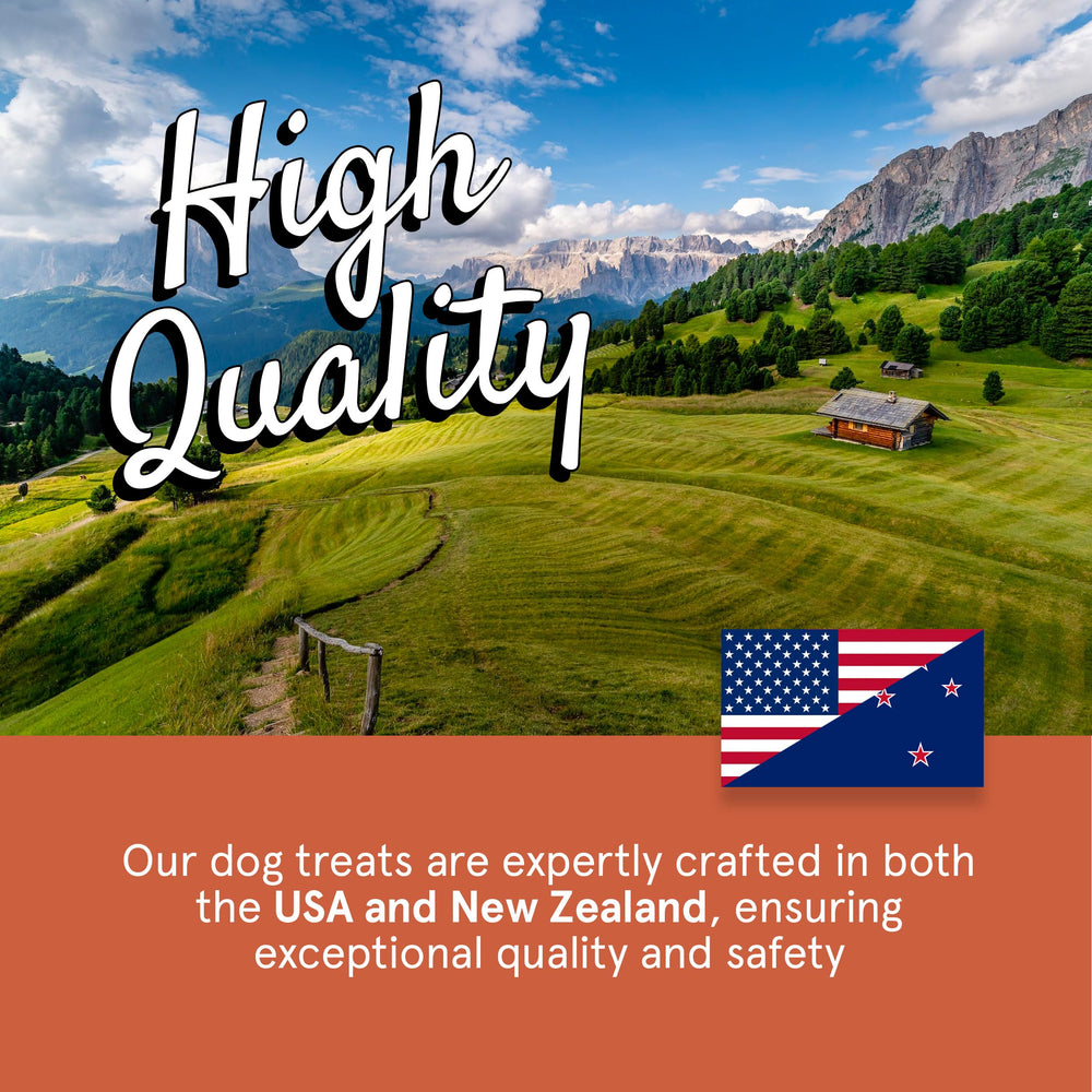 TRMC High-protein venison jerky that dogs love as daily snack.