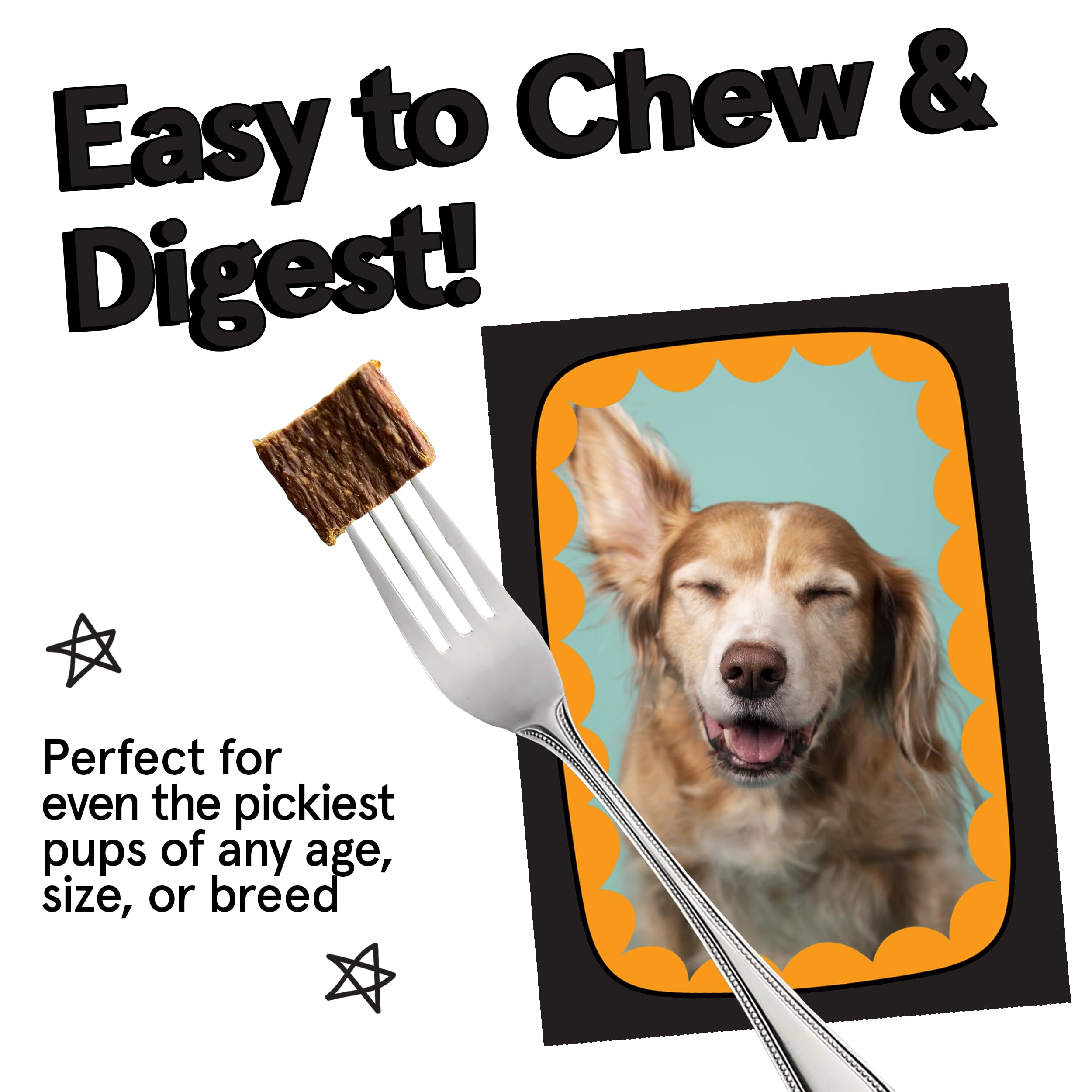 TRMC small-bite kibbles are ideal for puppies and seniors.