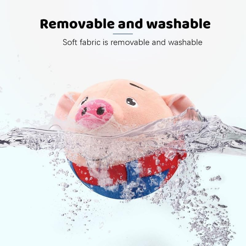 Tropame durable pink plush dog toy suitable for indoor and outdoor play.