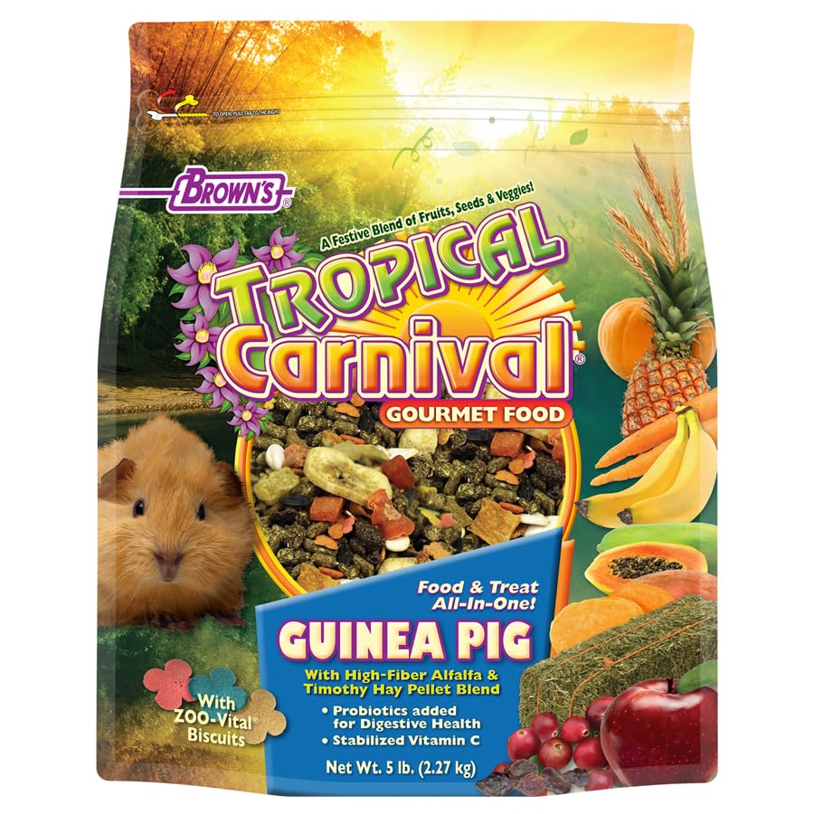 Tropical Carnival Zoo-Vital biscuits help maintain teeth and gums health while supporting daily nutrition.