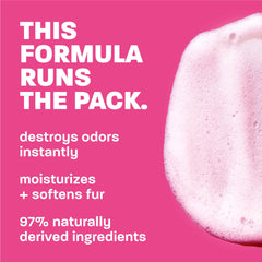 TropiClean 3-in-1 formula cleanses, nourishes, deodorizes dogs