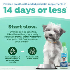 TropiClean dog mouthcare with plaque reduction supports a cleaner mouth over time.