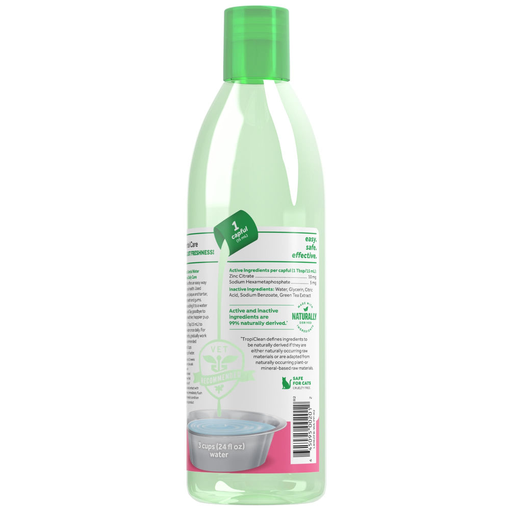 TropiClean Fresh Breath Water Additive ideal for daily use and oral care