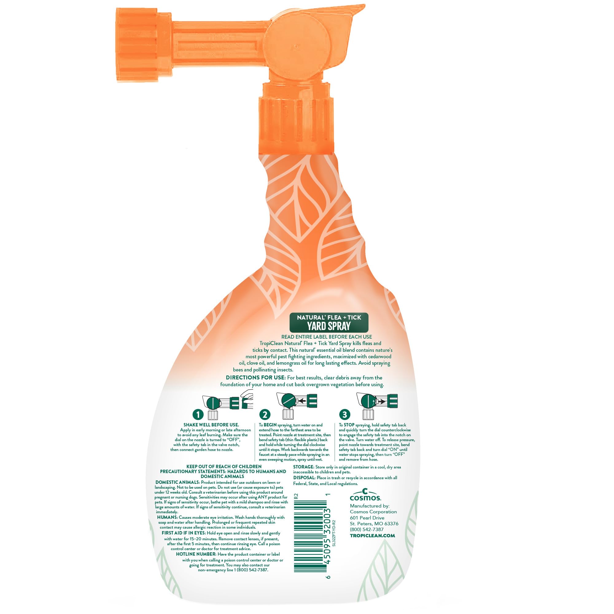 Pair TropiClean home spray with yard spray for comprehensive protection.