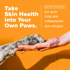 TropiClean HomeVet hydrating spray with vet-strength ingredients for comfortable, moisturized skin.