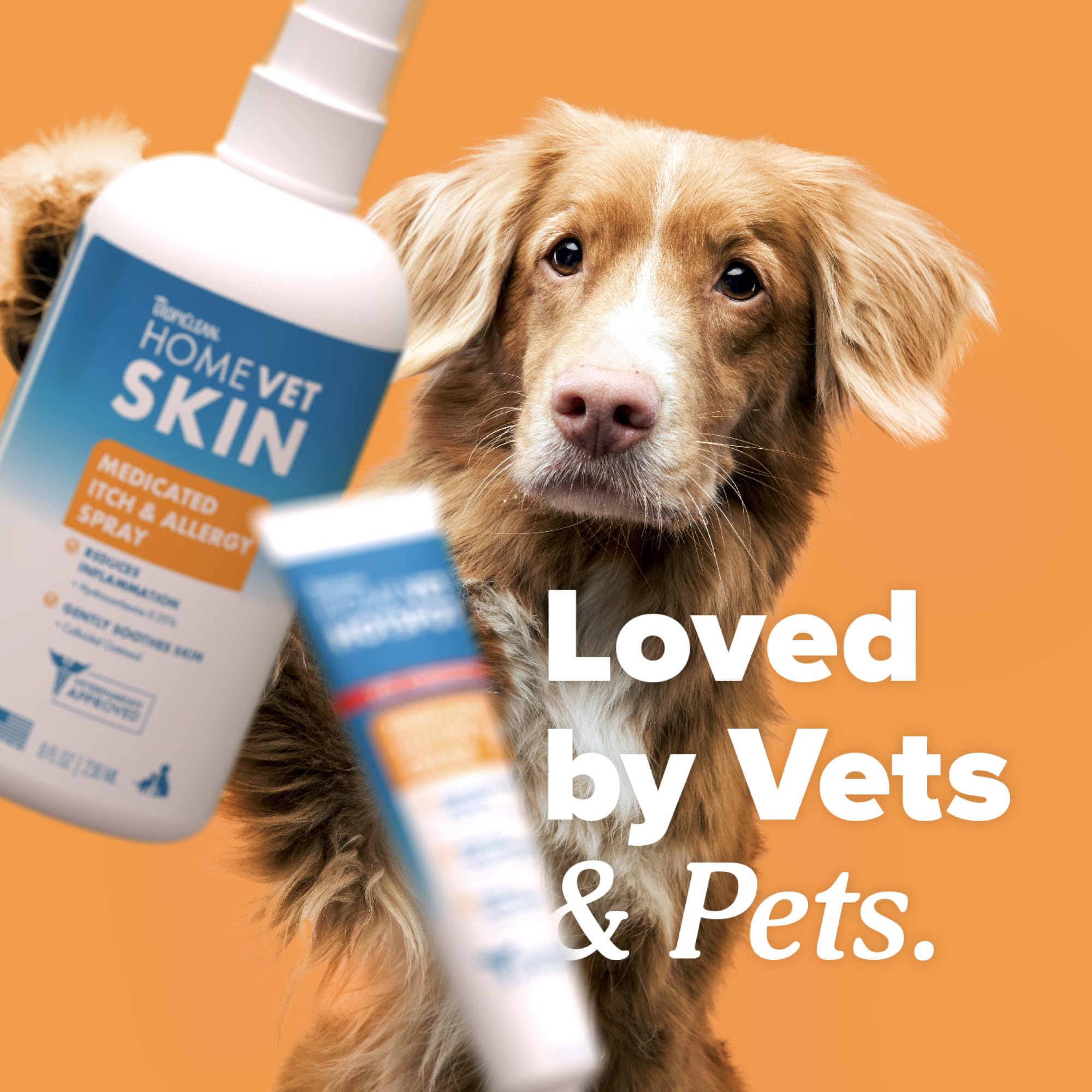 TropiClean HomeVet USA-made formula for safe at-home pet care.