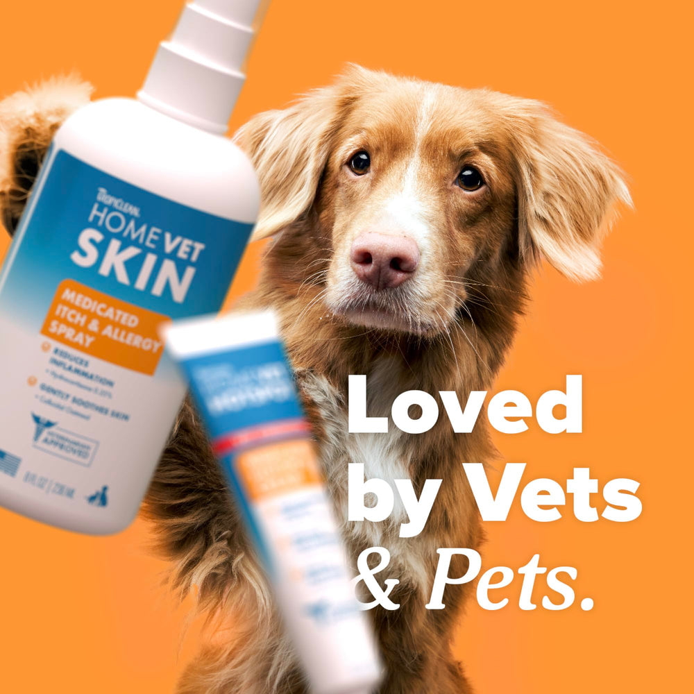 TropiClean HomeVet USA-made formula for safe at-home pet care.