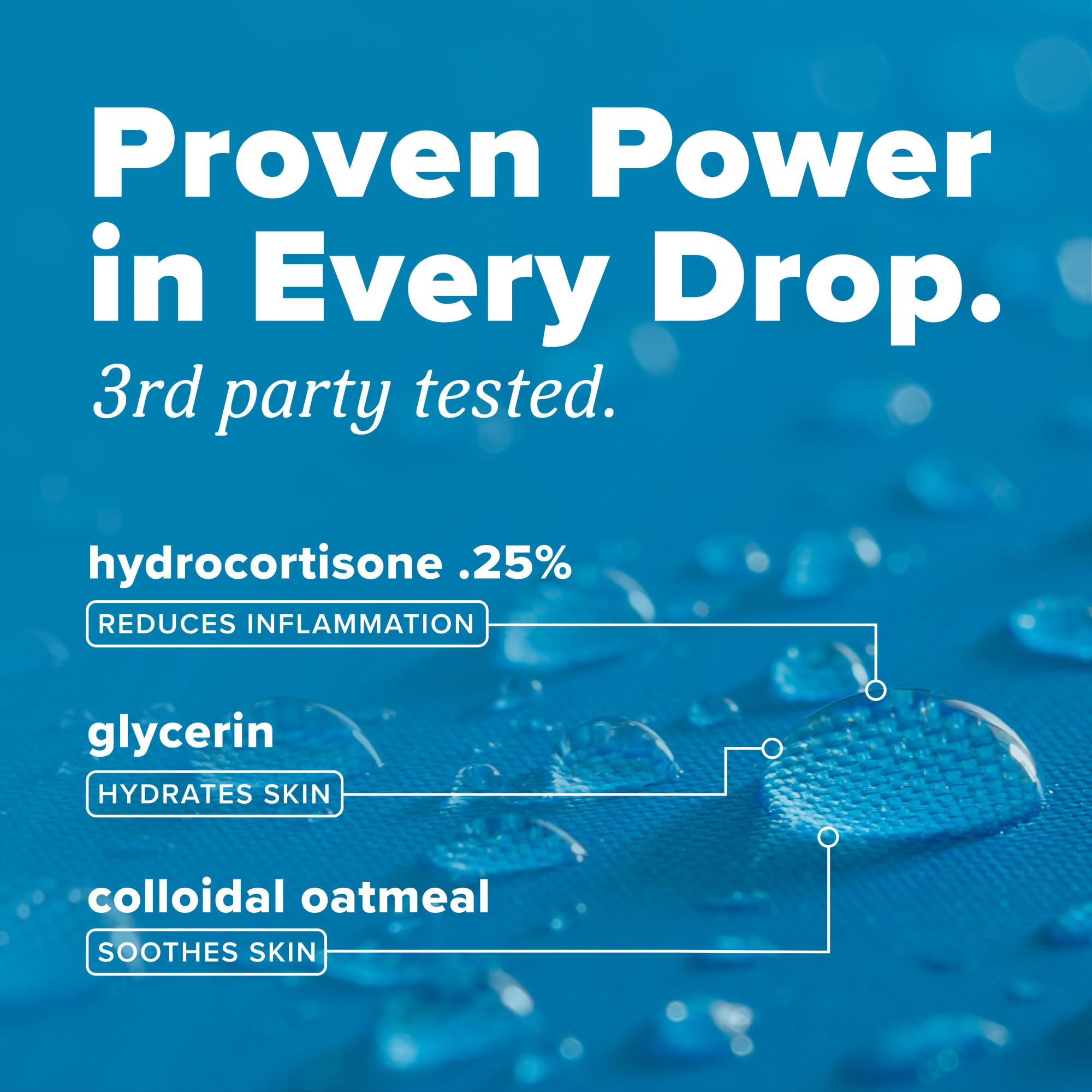 TropiClean HomeVet vet-strength formula featuring hydrocortisone and colloidal oats.