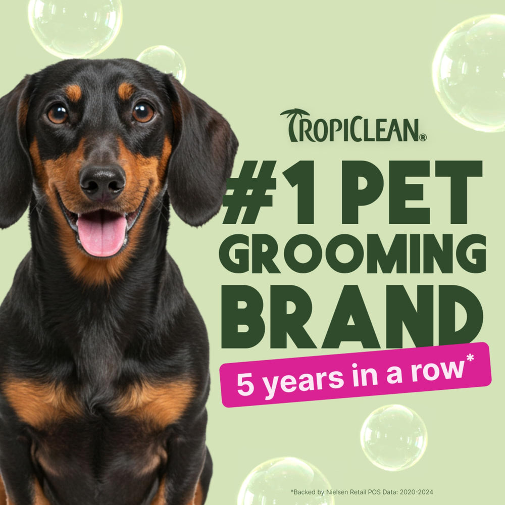 Oatmeal chamomile and vitamin E for soft coat