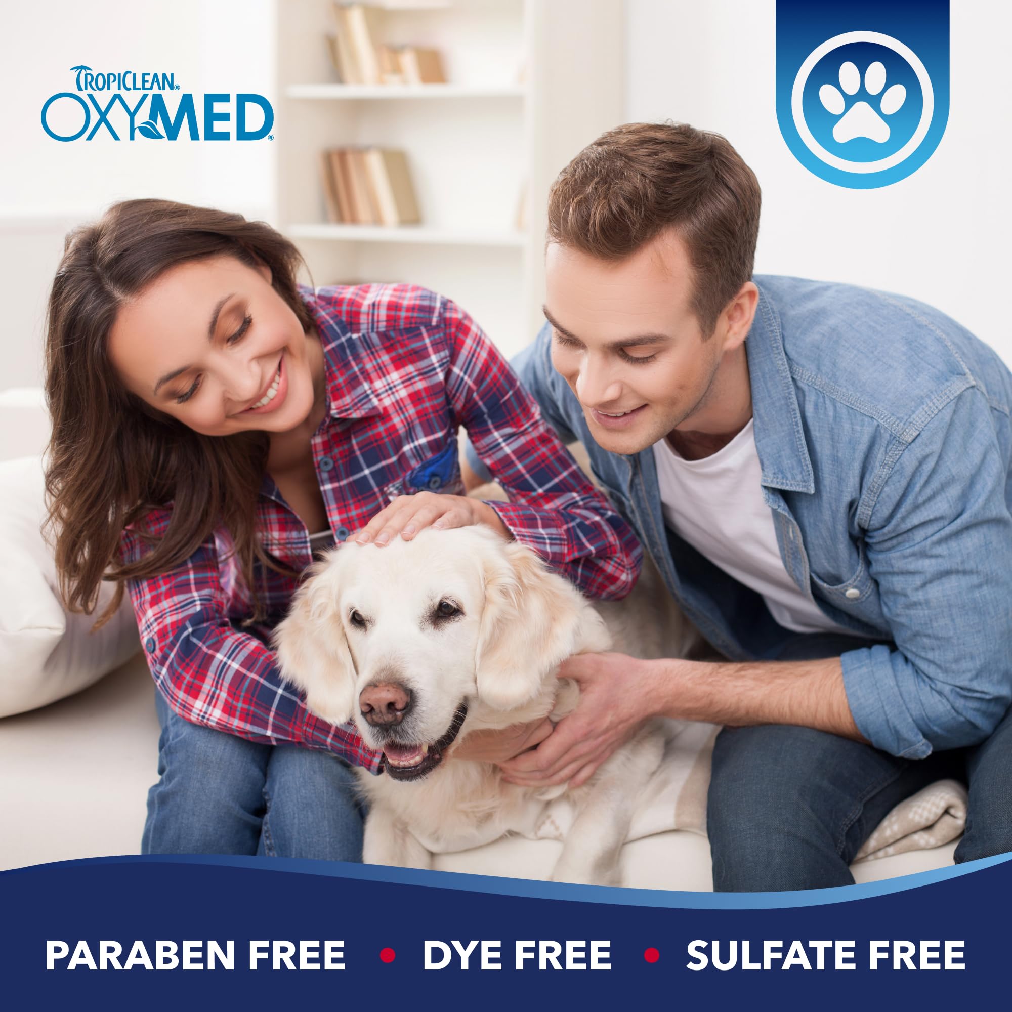 Easy-to-use spray application for quick paw relief between toes.