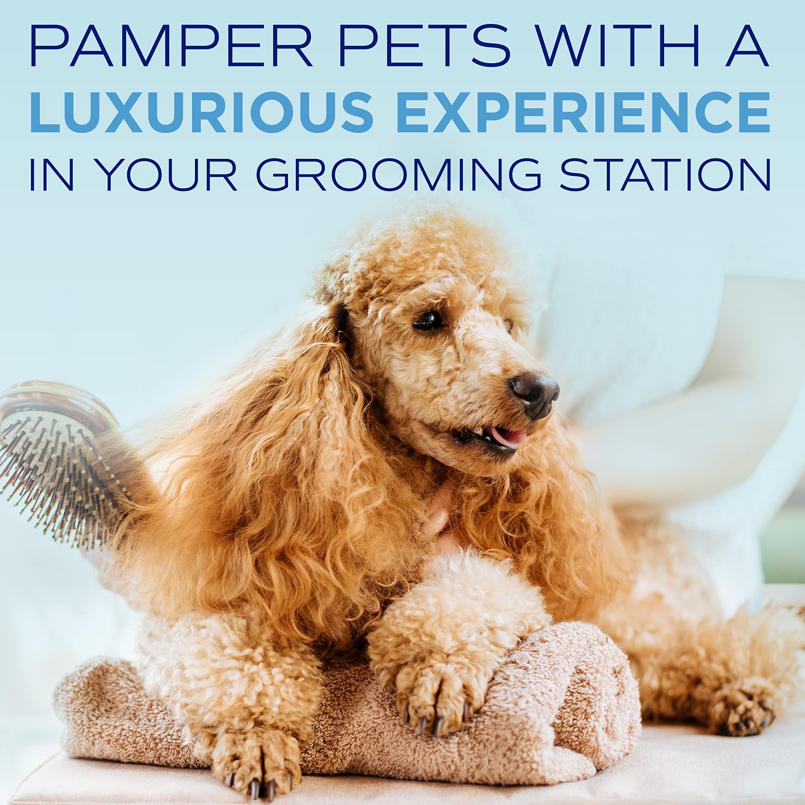 TropiClean SPA professional groomer favorite bottle label for premium grooming.