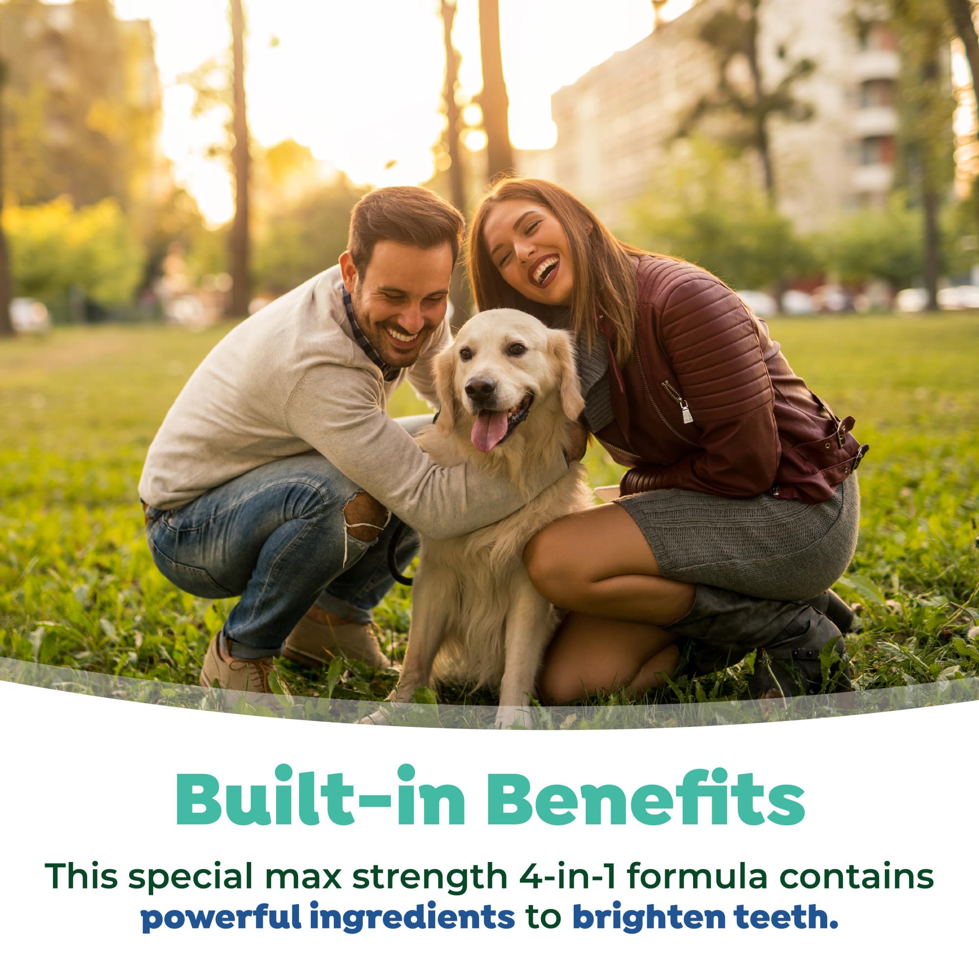 TropiClean VOHC logo accentuates veterinary-backed oral health support.