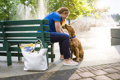 True Chews dog enjoying treat highlights palatability and easy training rewards.