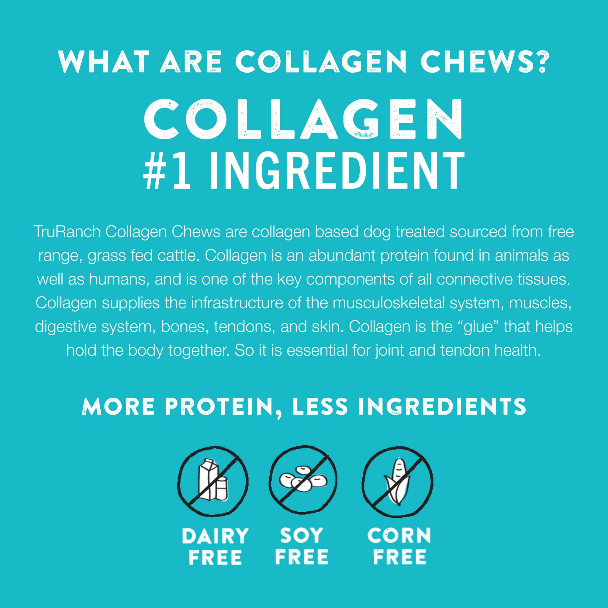 TRURANCH collagen chips peanut butter flavor for tasty chews.