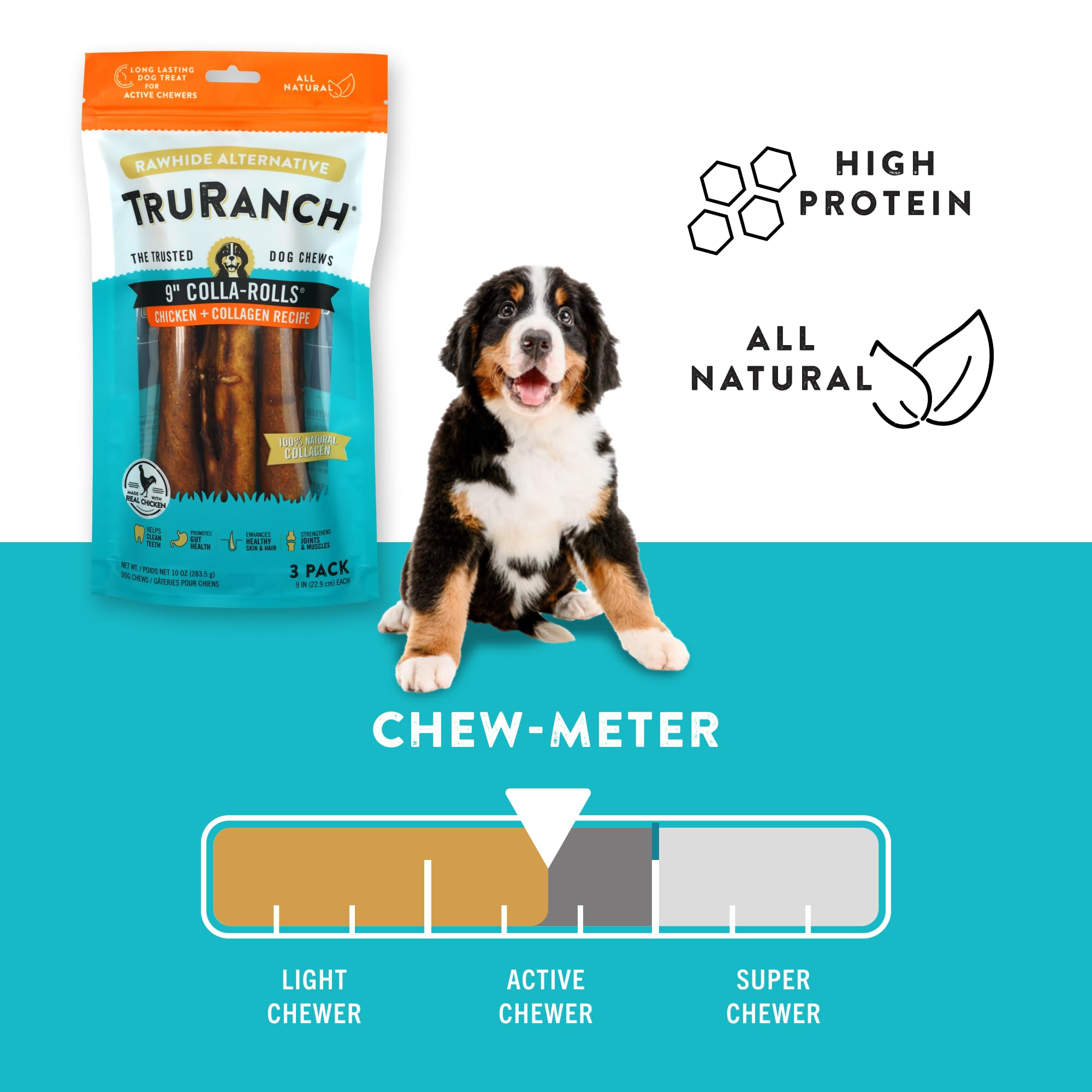 TRURANCH allergen-friendly formula shown as free-from dairy soy corn.