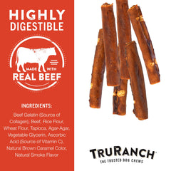 TRURANCH collagen rolls with dental-cleaning potential during chewing