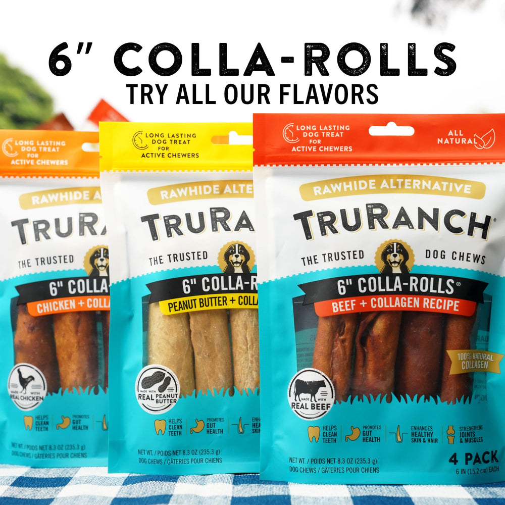 TRURANCH collagen rolls support joint comfort and coat health