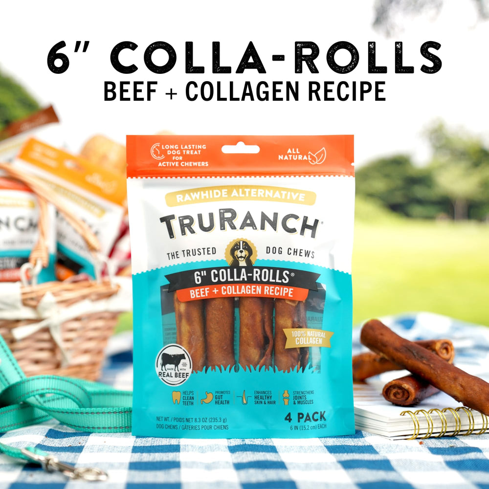 Skin and coat health potential from TRURANCH collagen rolls with beef gelatin