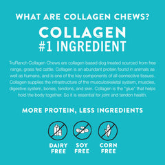 TRURANCH dog chew promotes skin and coat health benefits