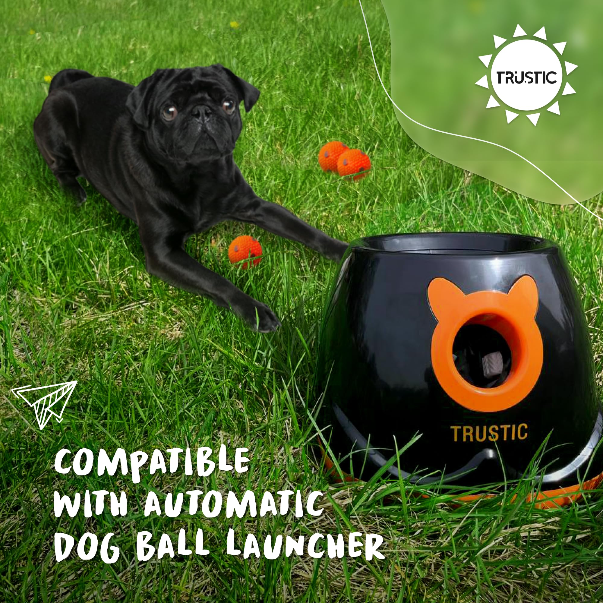 Trustic Balls durable dog toy for energetic pets and everyday play.