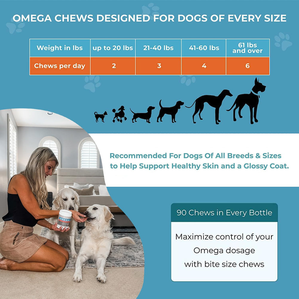 TrustWell PawMedica deshedding chews help maintain a fuller-looking coat.