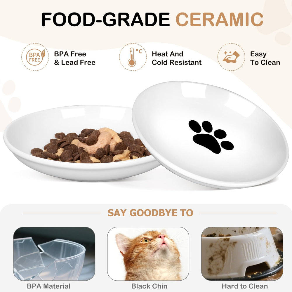 TRUVIC anti whisker fatigue bowls support easy mealtime for flat-faced breeds