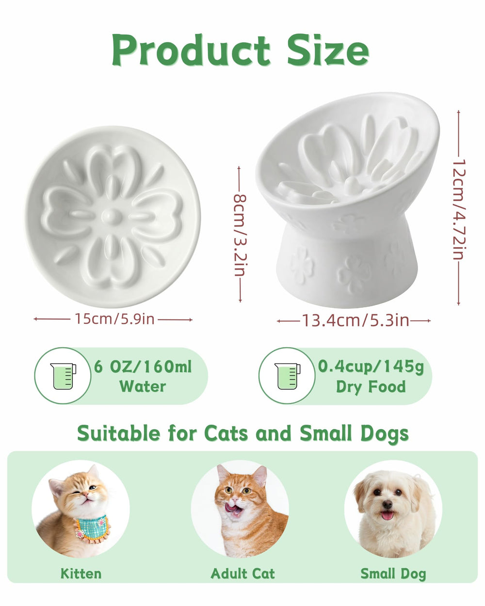 TRUVIC bowl holds 145 g of food or 160 ml of water