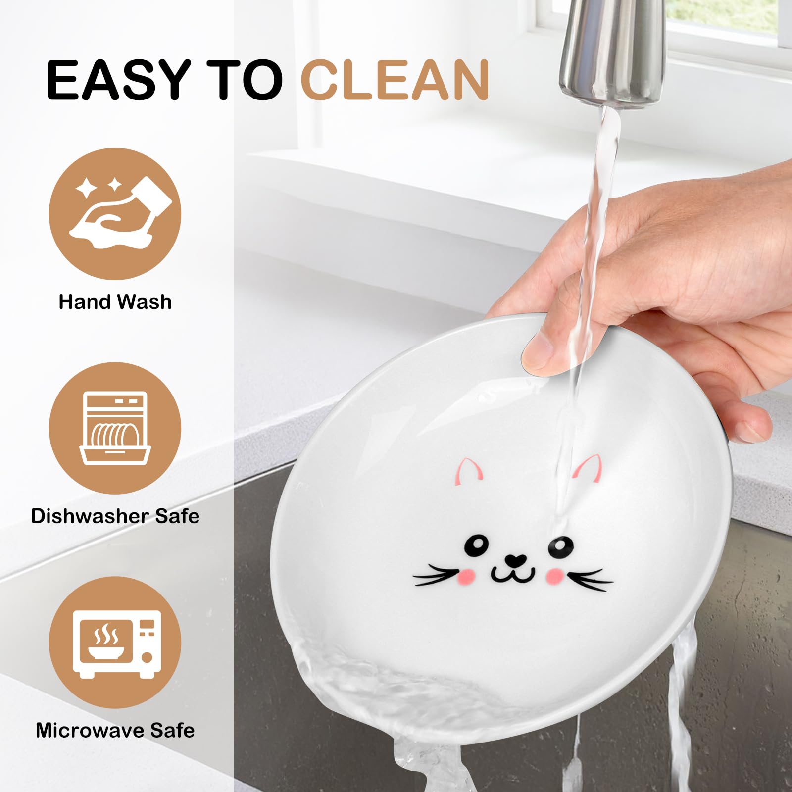 TRUVIC non-porous glaze resists stains and odors over time.