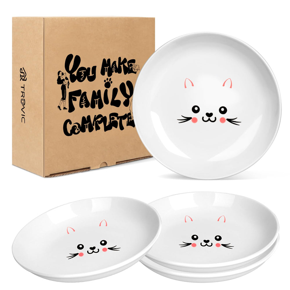 TRUVIC vibrant pattern dishware maintains color after many washes.