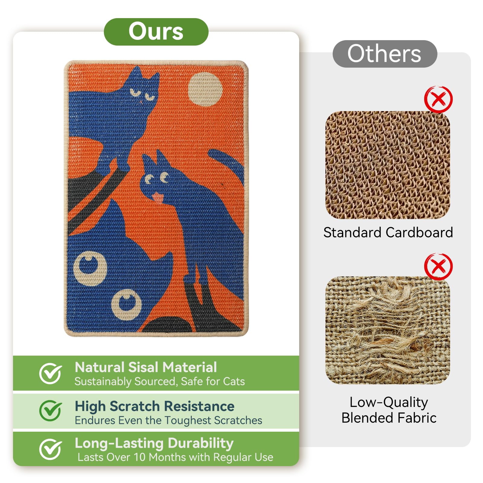 Truvito non-toxic backing ensures safe play on a soft, stable surface