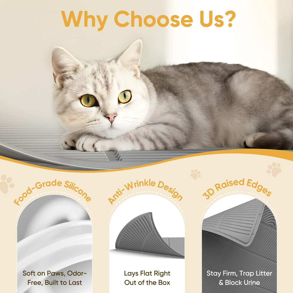 TRZZ easy-clean silicone surface rinses fast and dries