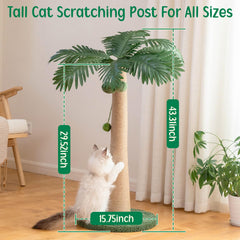 Three plush pompoms invite interactive play on the post