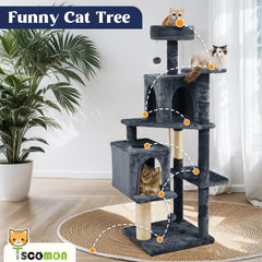 TSCOMON cat house offers cozy hideaway for cat relaxation