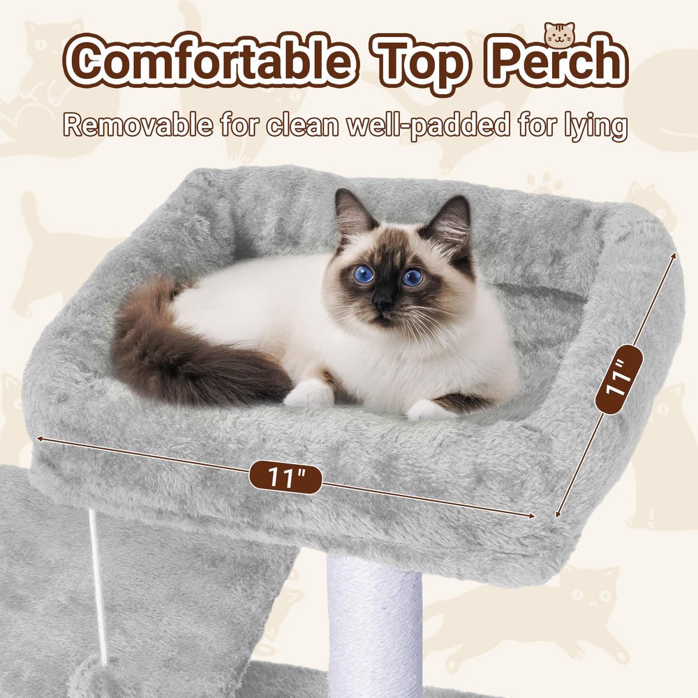TSCOMON sisal posts satisfy scratching instincts with durable posts.