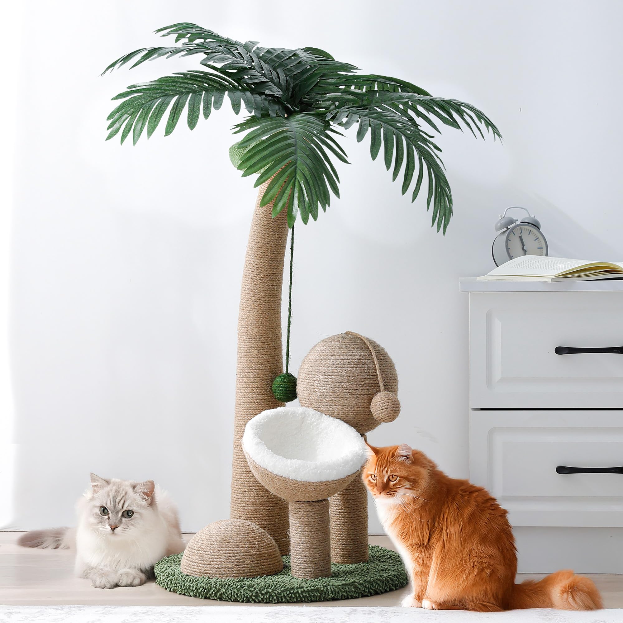 TSCOMON large-cat friendly design encourages climbing and daily activity.