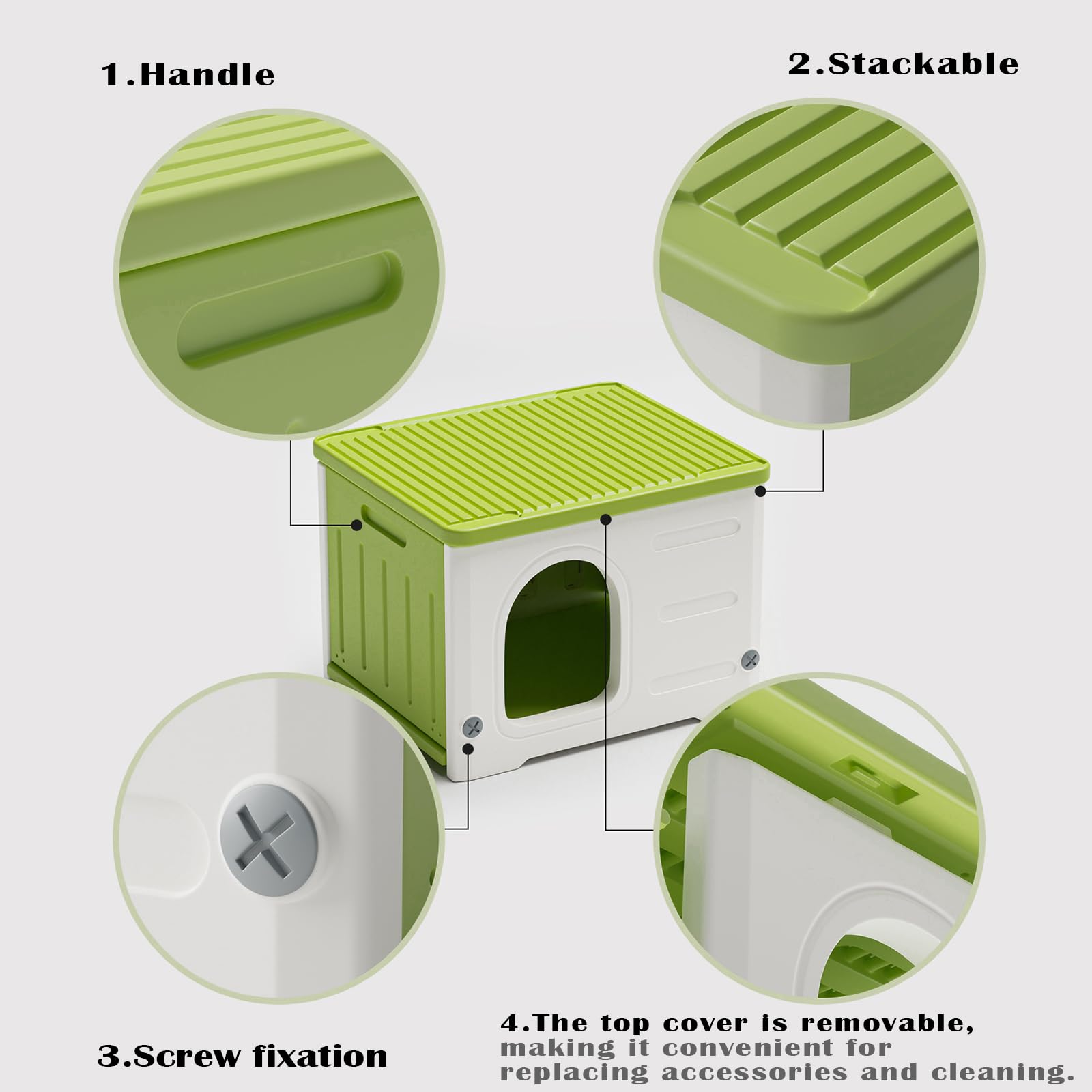 TSEHOOHOO easy-install lid for quick interior cleaning