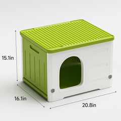 TSEHOOHOO elevated stand keeps the shelter dry on any surface