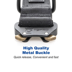 TSPRO adjustable nylon collar fits medium to large dogs for secure daily use.