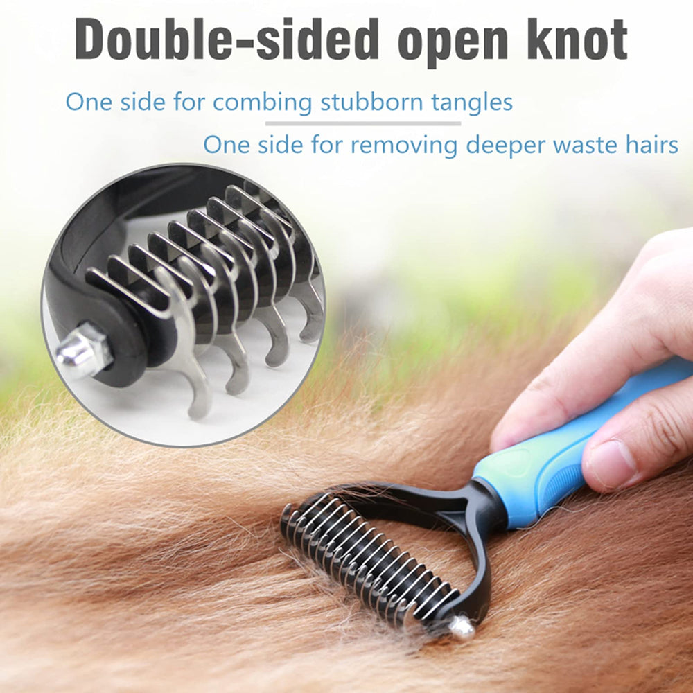 Tsxurepaw hair-collection feature keeps fur contained during grooming
