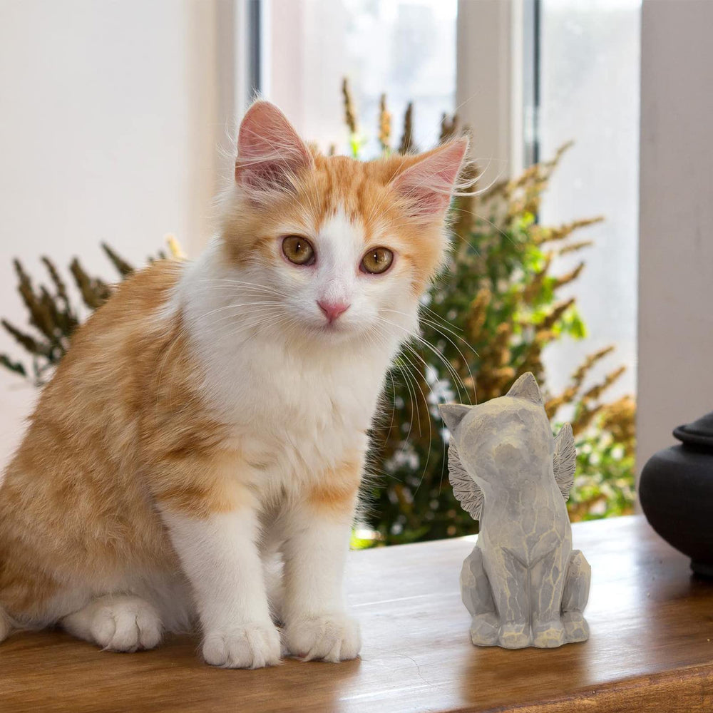 Tsyulog cat decor for desk, shelf, or mantel display.