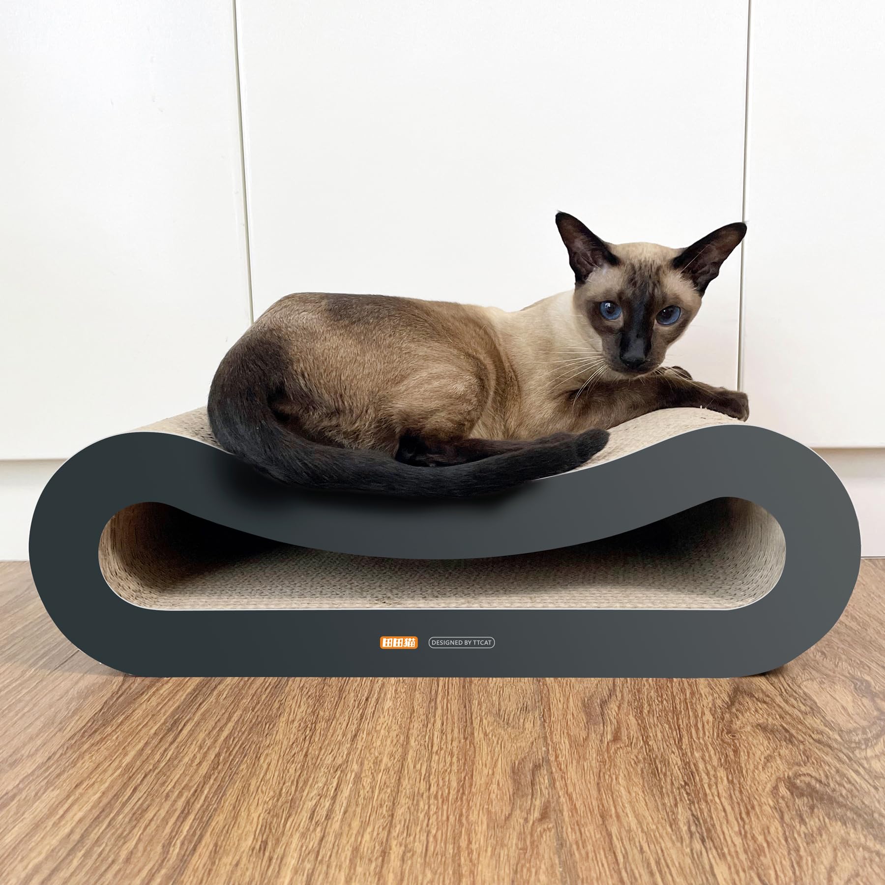 TTcat indoor-friendly scratching pad blends with home decor.