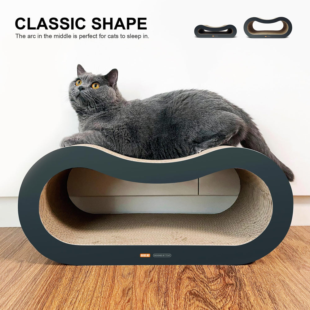 TTcat large inner space supports lounging and playful activity.