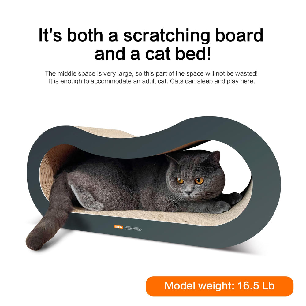TTcat included catnip invites cats to explore without furniture damage.